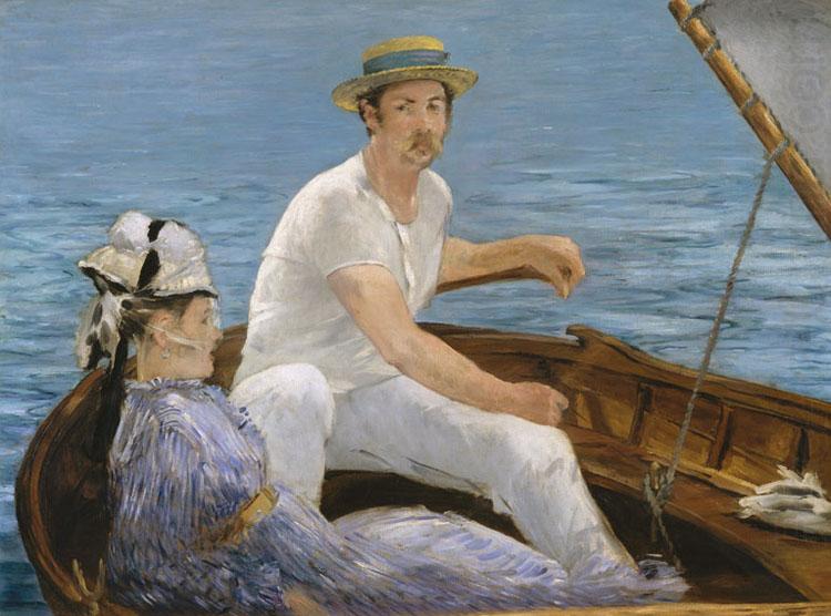 Edouard Manet Boating (nn02) china oil painting image